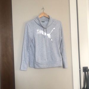 Grey Puma Pullover